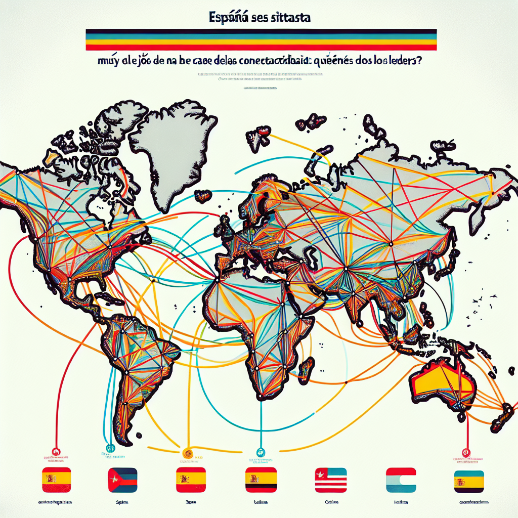 estos son los lideres en conectividad global espana muy lejos de la cabeza