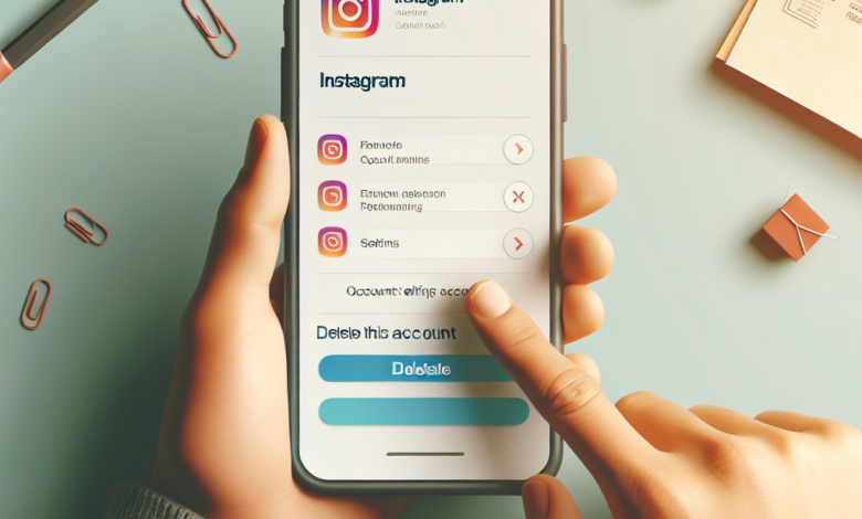 como eliminar tu cuenta de instagram desde el movil