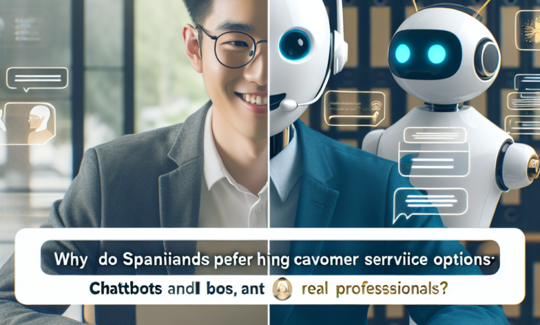 espanoles prefiere disponer de varias opciones de atencion al cliente ia chatbots y profesionales reales