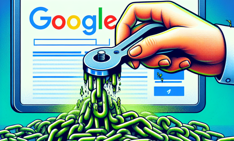 eliminar los enlaces toxicos no es tan importante realmente segun google