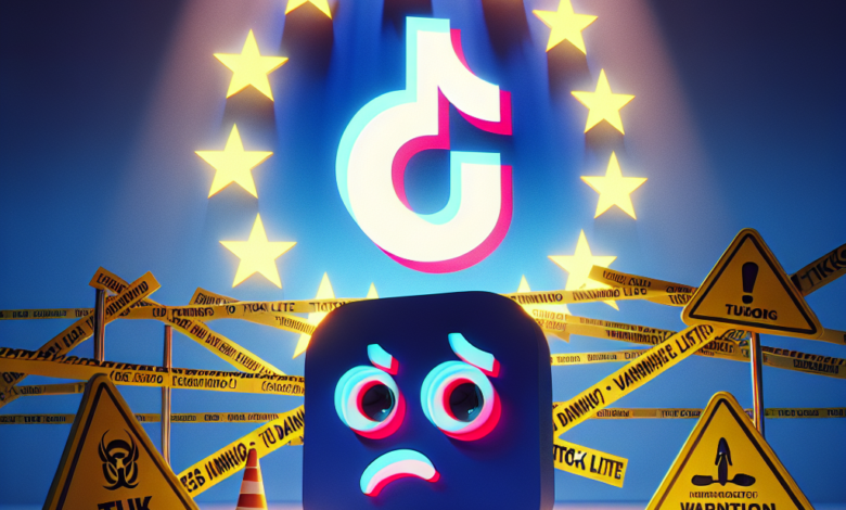 la ue da un ultimatum a tiktok para que informe de los riesgos de tiktok lite