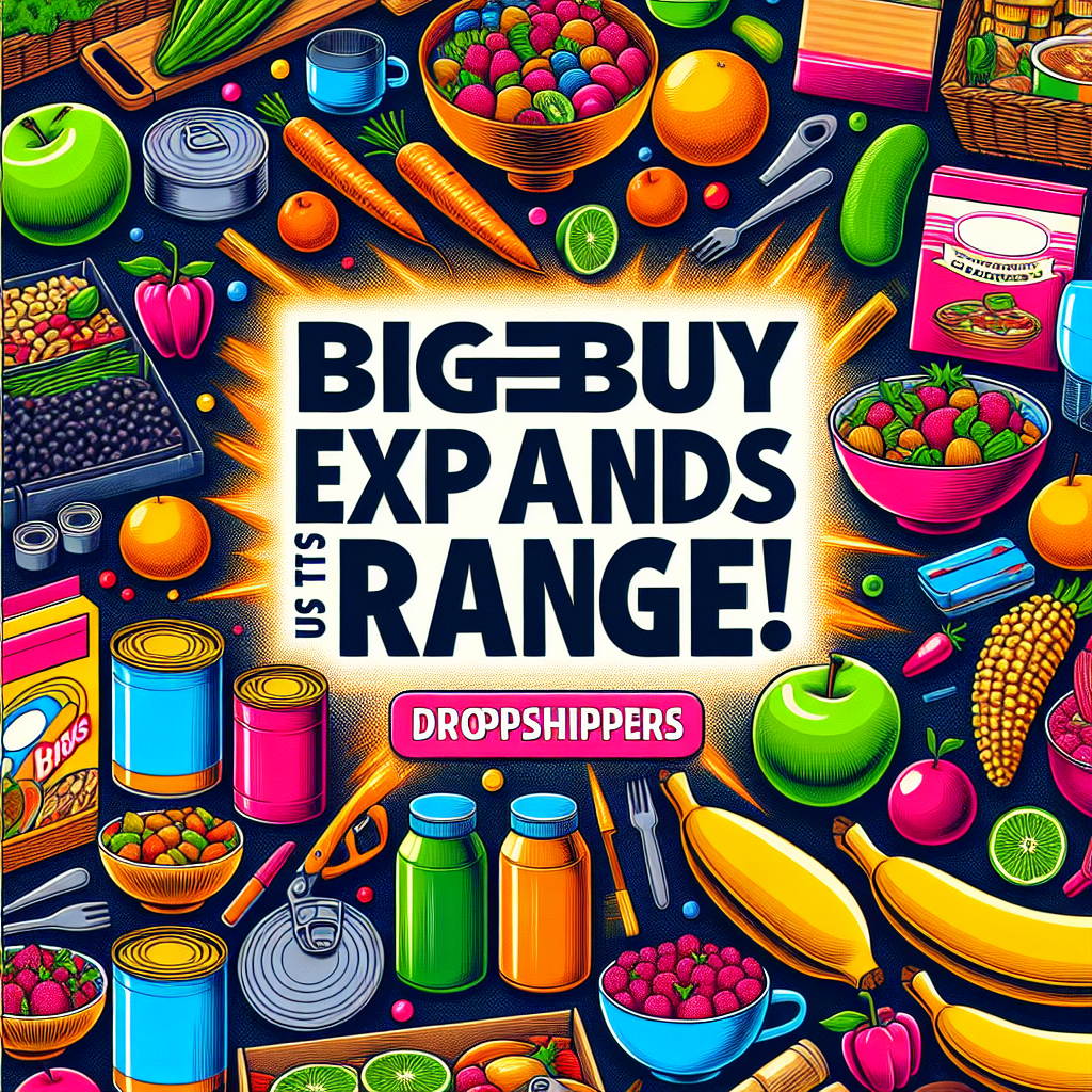 el proveedor de dropshipping bigbuy amplia su catalogo incorporando productos de supermercado