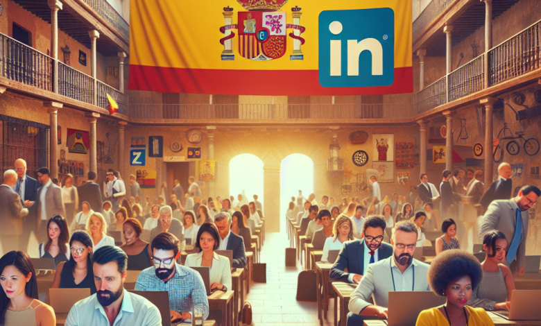 asi es como se usa linkedin en espana los viernes en horario laboral