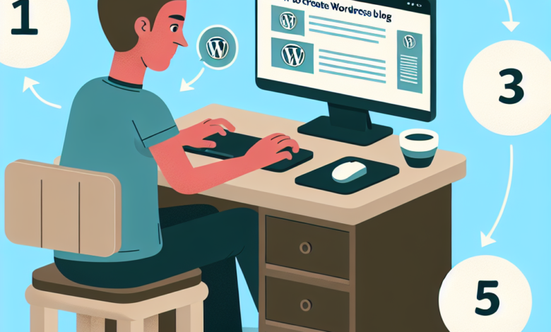 como crear un blog en wordpress