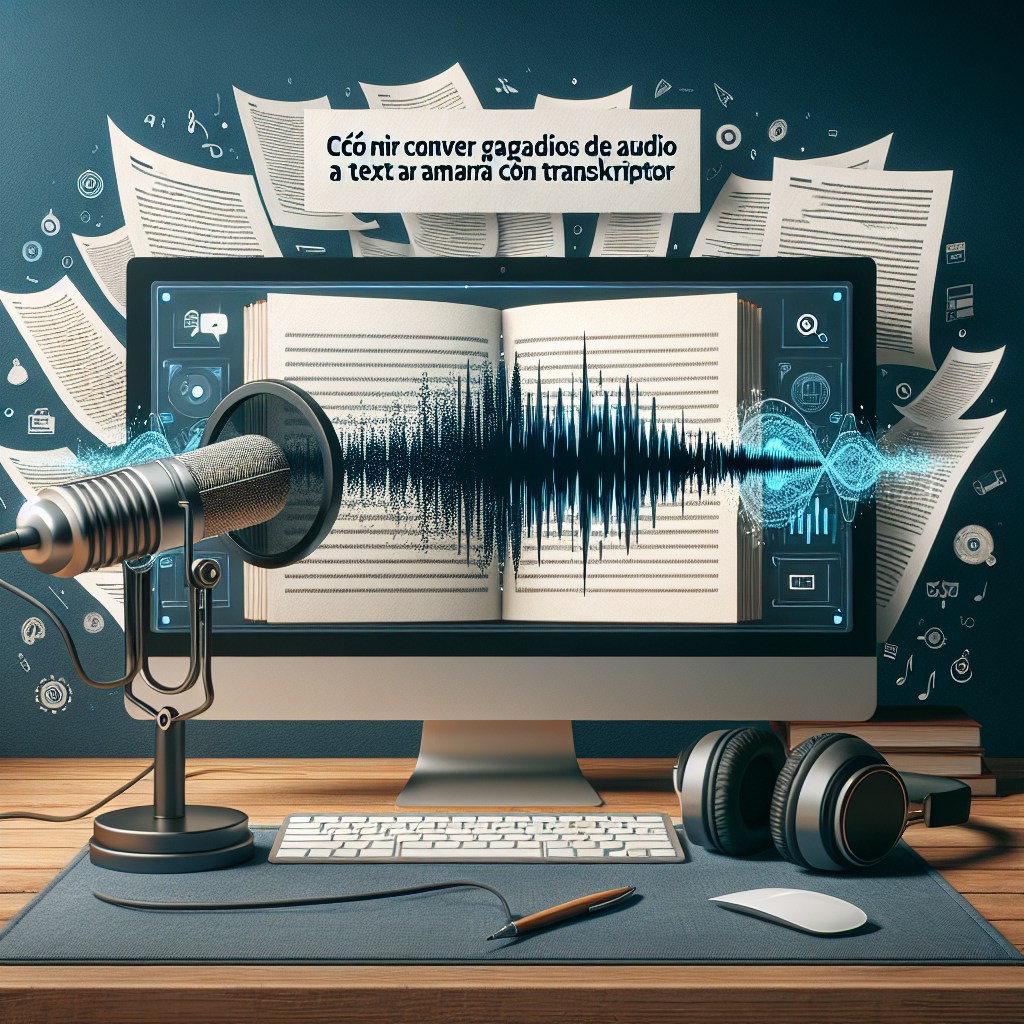 como hacer transcripciones audio a texto automaticas con transkriptor