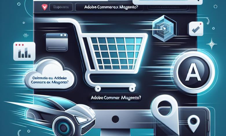 que es adobe commerce ex magento y como funciona