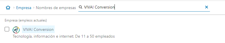 Segmentación por empresa - LinkedIn Ads