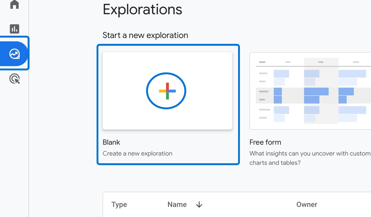 Nuevo informe de exploración