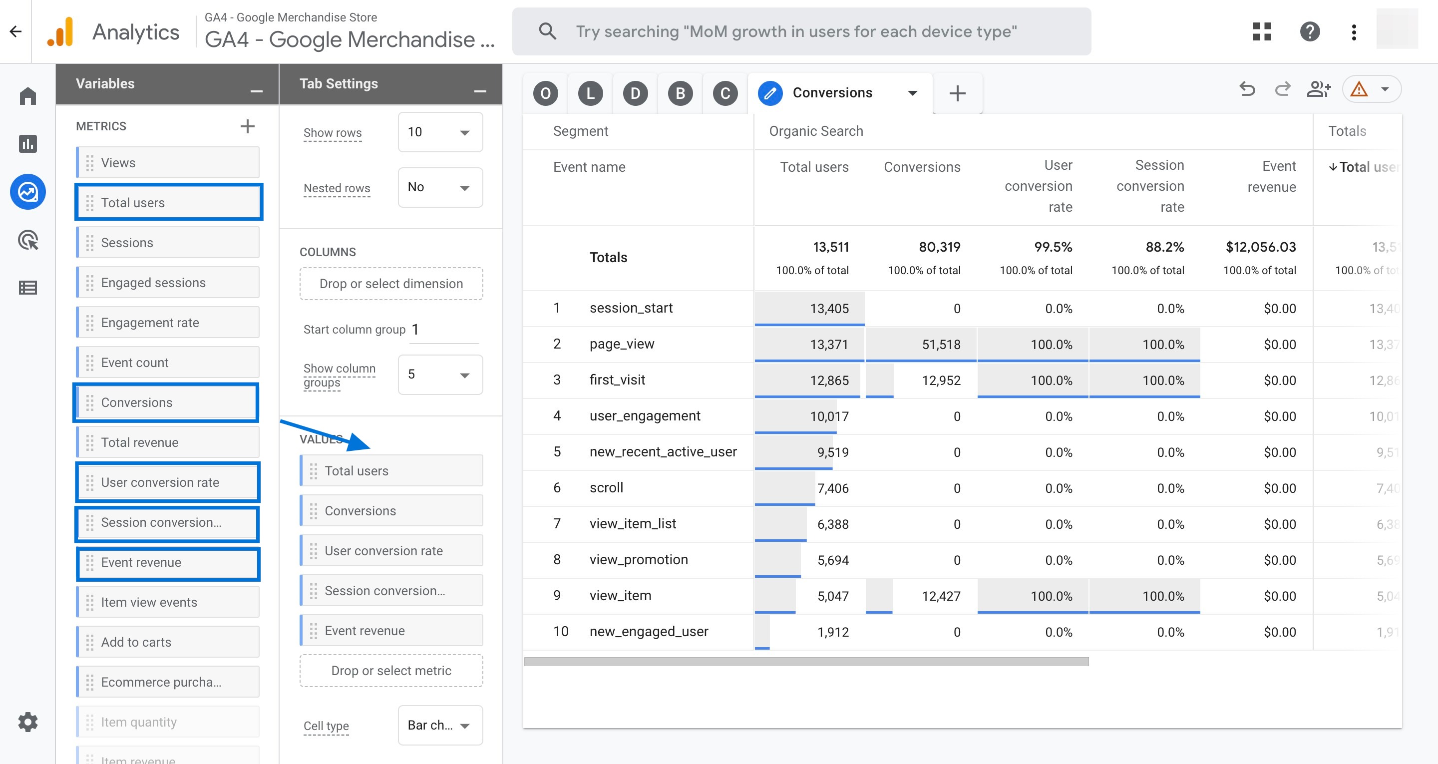 Add metrics