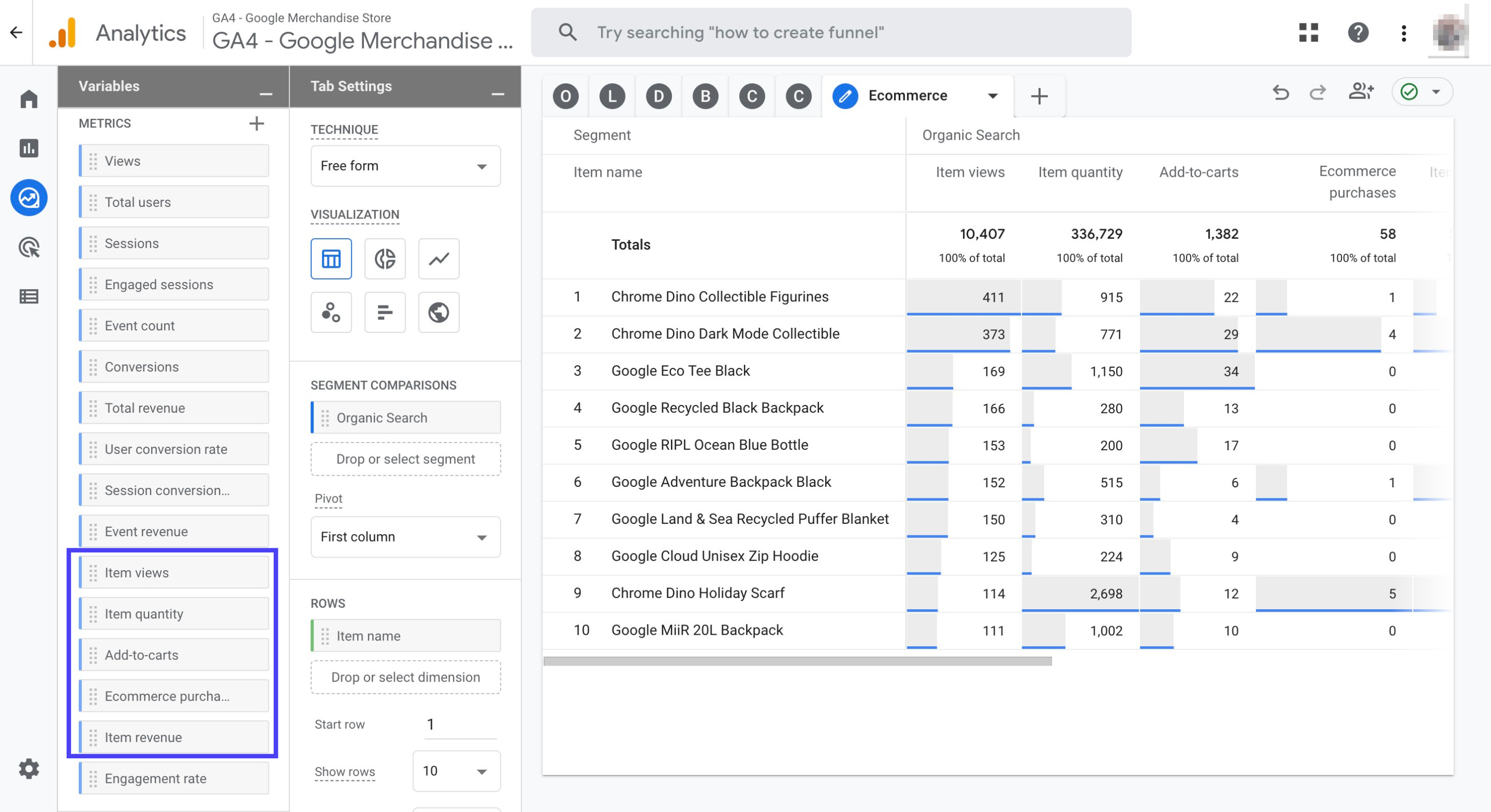 Add new metrics