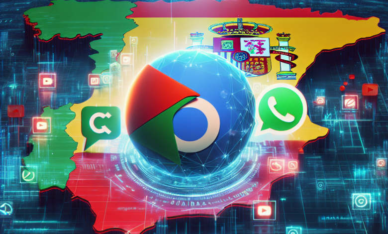 google youtube y whatsapp se coronan como las plataformas mas visitadas de 2023 en espana