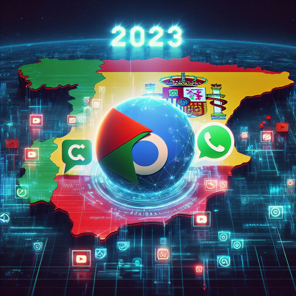 google youtube y whatsapp se coronan como las plataformas mas visitadas de 2023 en espana