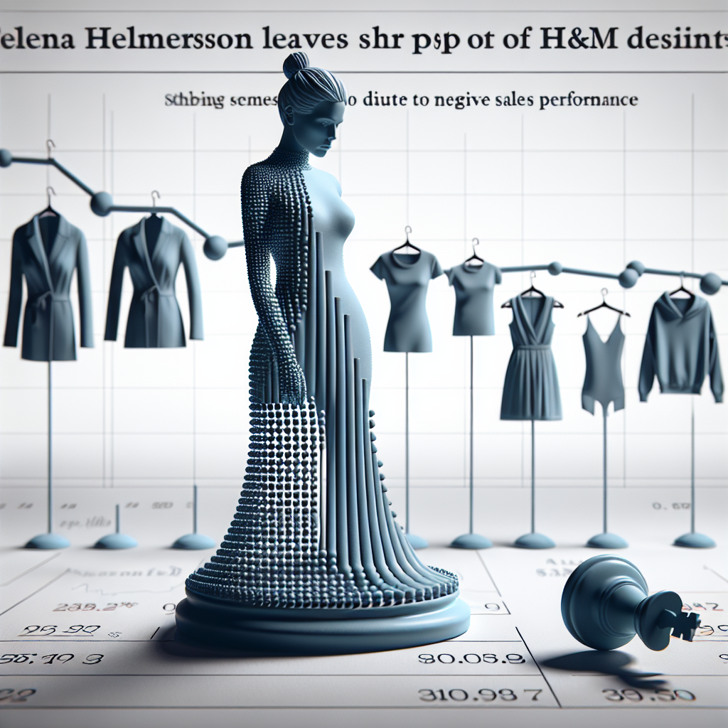 la ceo de hm helena helmersson deja el cargo despues de anunciar una caida del 4 en las ventas