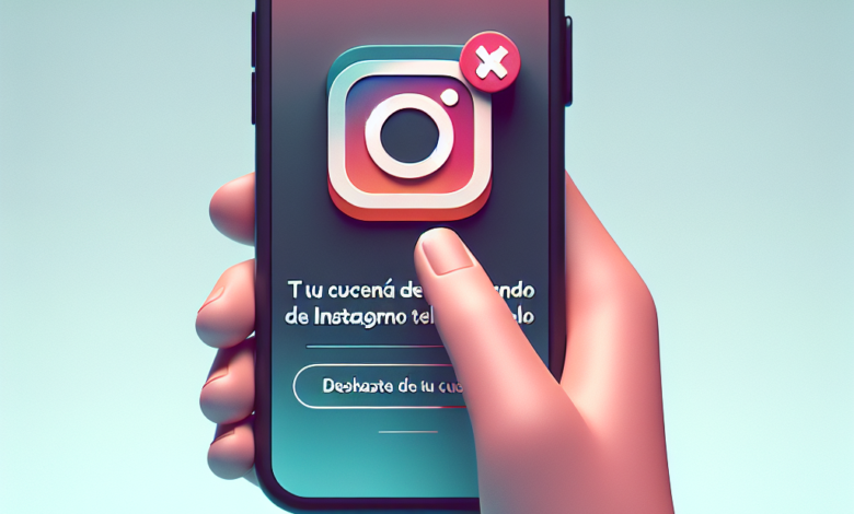 como eliminar tu cuenta de instagram desde el movil