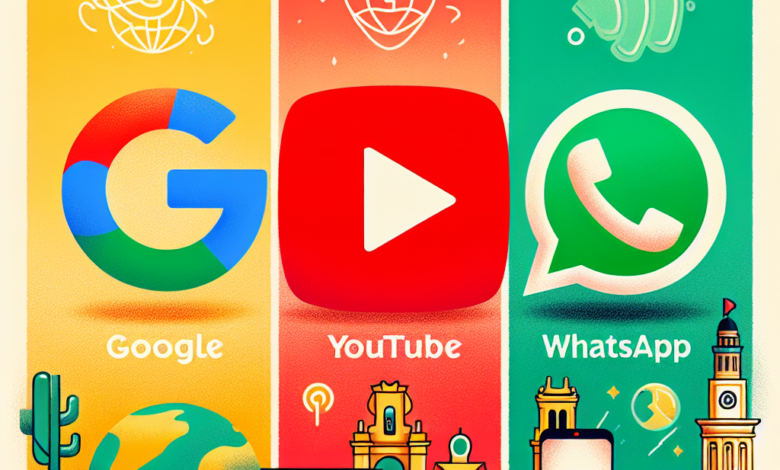 google youtube y whatsapp se coronan como las plataformas mas visitadas de 2023 en espana