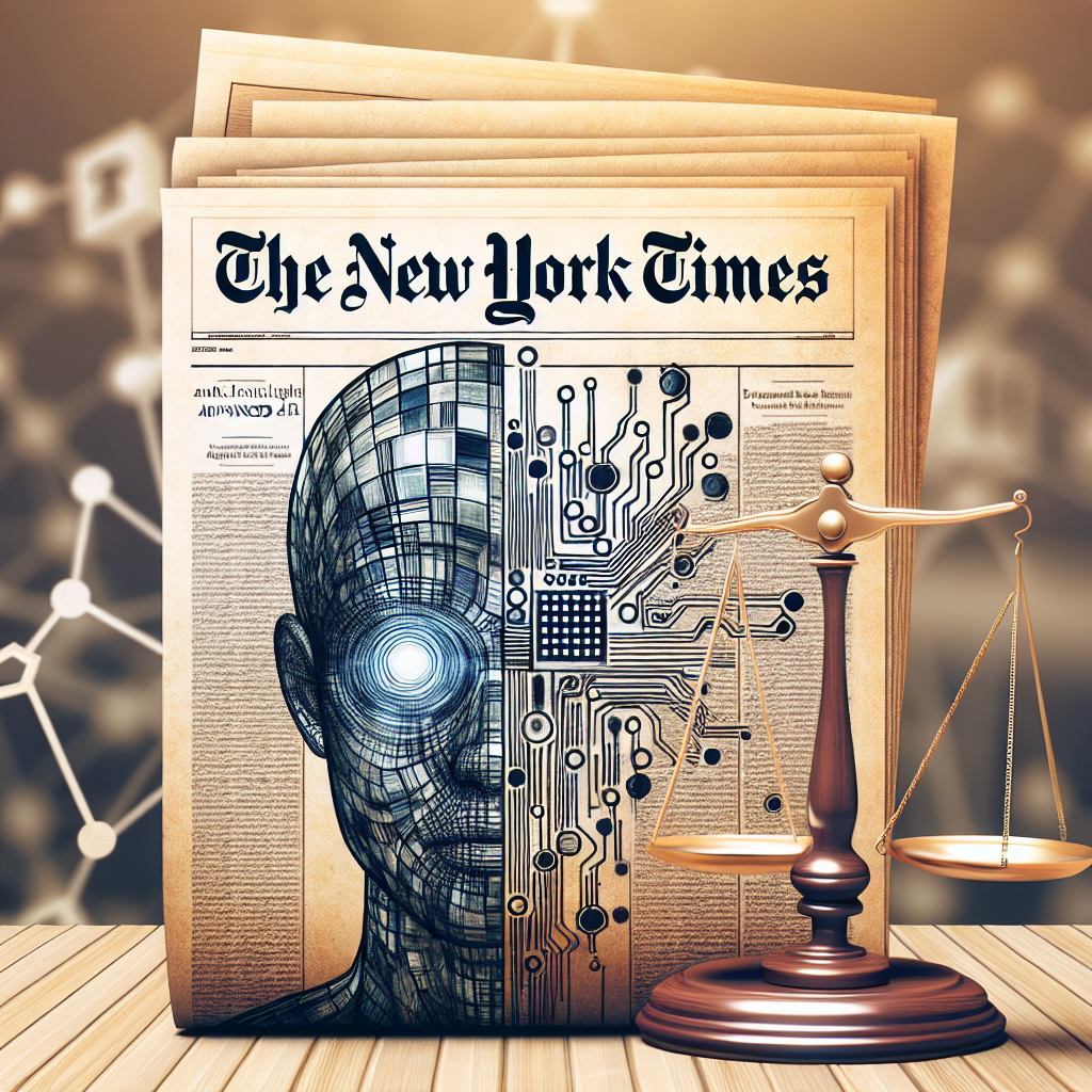 the new york times demanda a openai y microsoft por usar sus publicaciones para entrenar modelos de ia