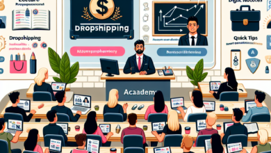 claves del dropshipping como modelo de negocio para ecommerce cursos m4c academy