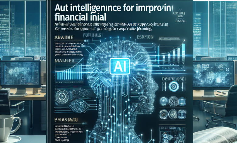 Cómo usar IA para mejorar la planificación financiera de la empresa