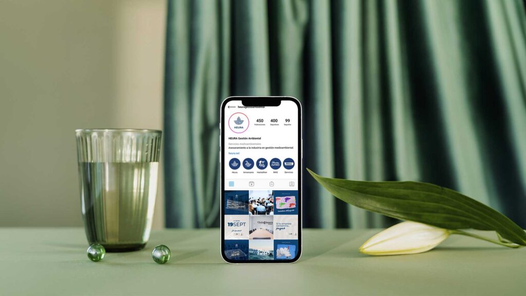 Heura Gestión Medioambiental proyecto web seo redes sociales ICRONO